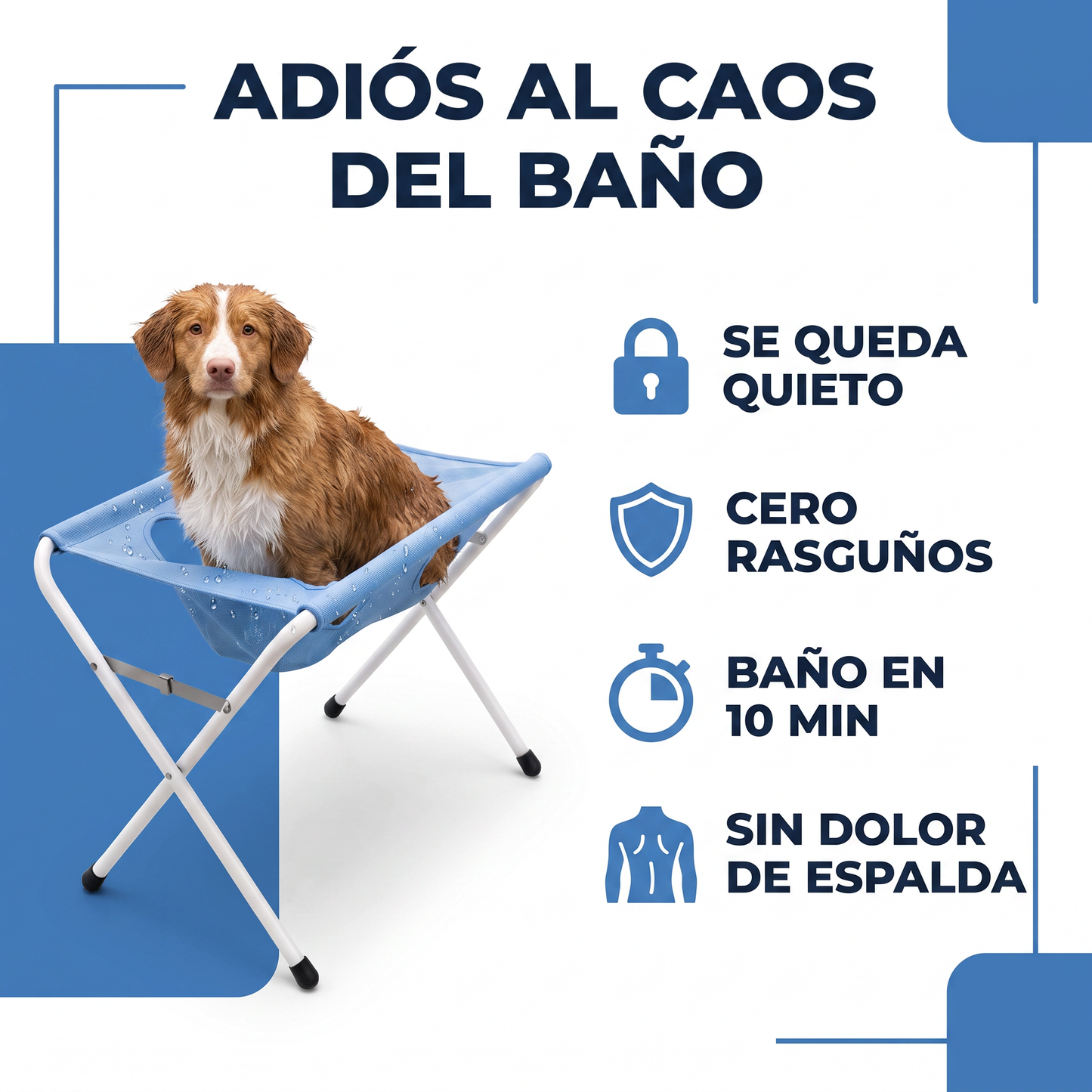 Soporte de Baño y Aseo PatiZen 🐾